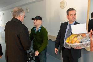 Župan obiskal 90-letnika Franca Gričarja 8